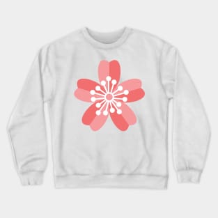 Cute Colorful Hibiscus Crewneck Sweatshirt